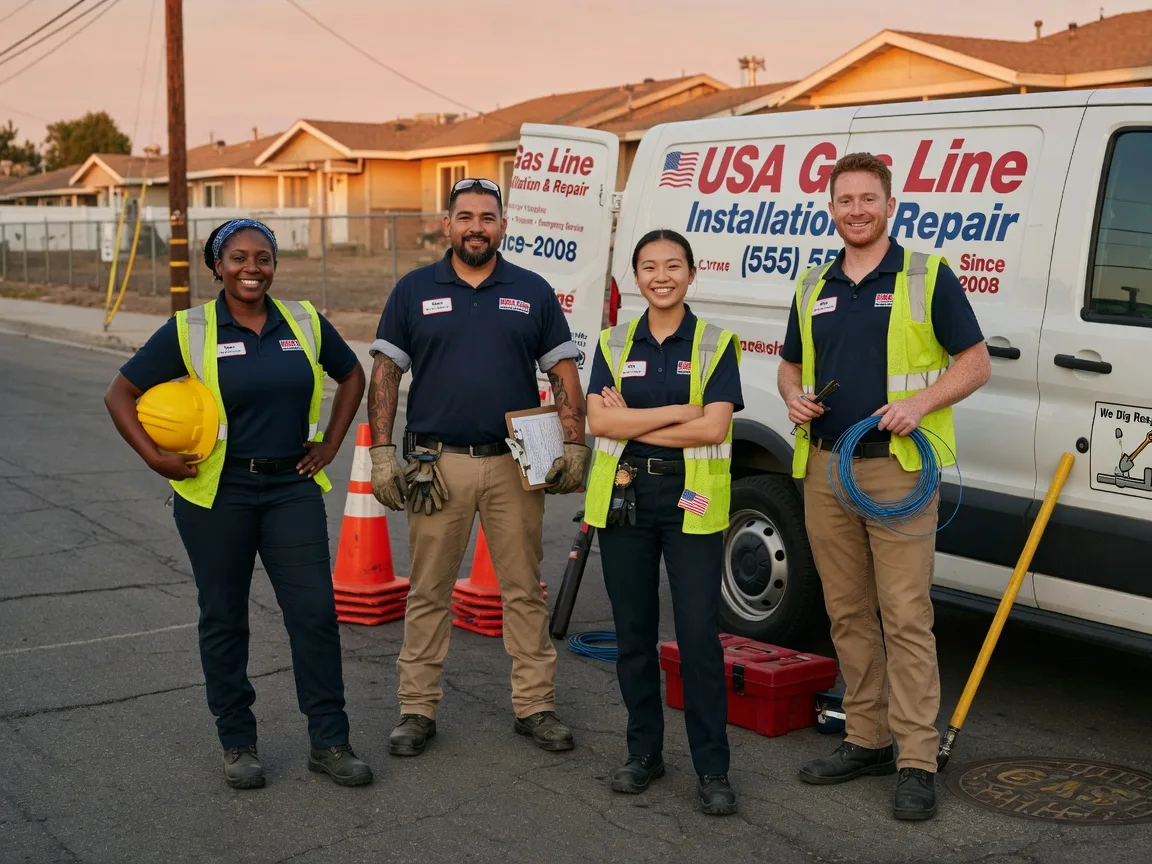 Gas Line Installation company in Erwin, NC